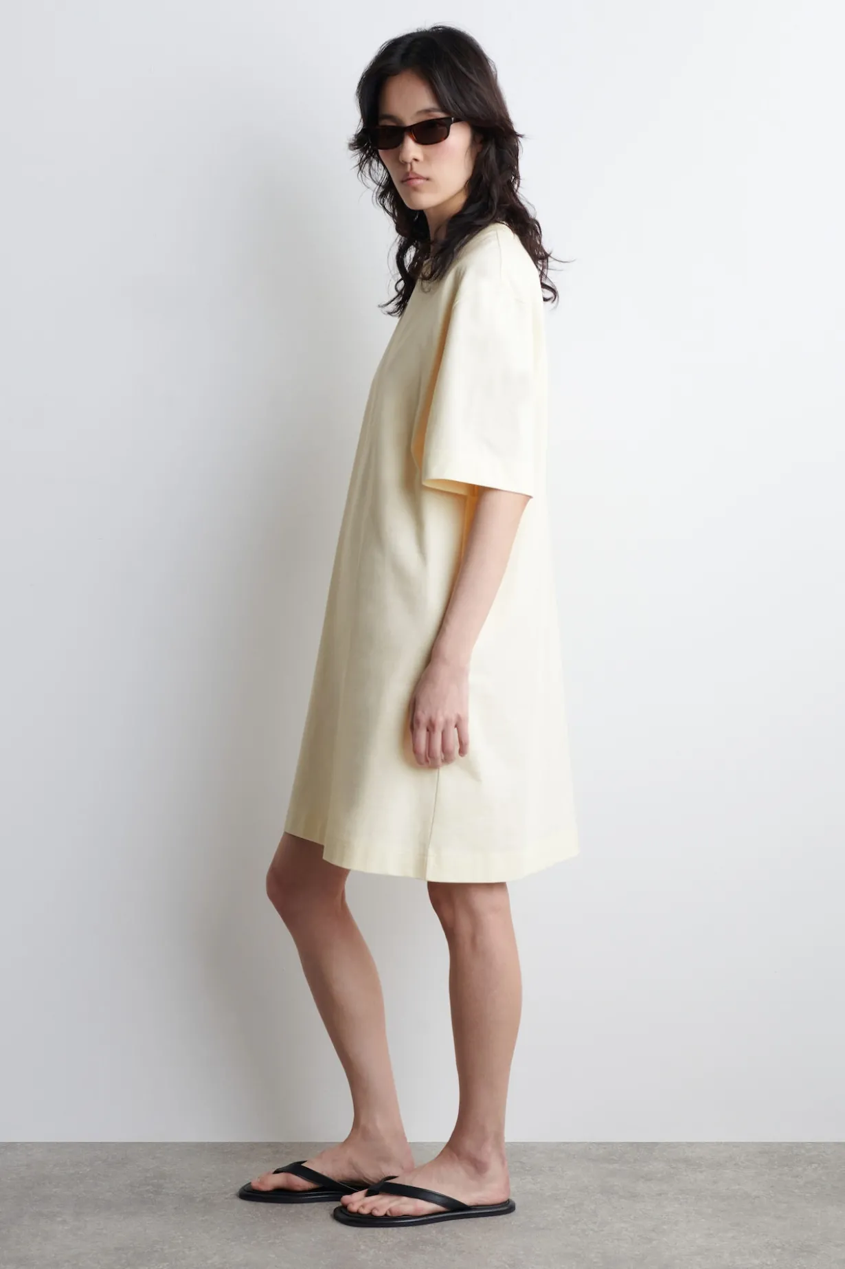 COTTON MINI T-SHIRT DRESS
