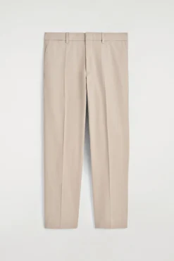 COTTON REGULAR-FIT TAPERED CHINOS