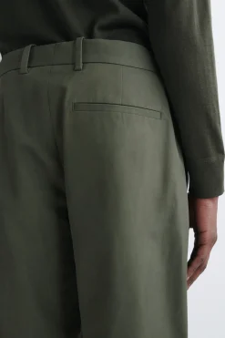 COTTON REGULAR-FIT TAPERED CHINOS