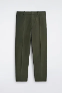 COTTON REGULAR-FIT TAPERED CHINOS