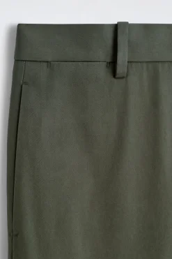 COTTON REGULAR-FIT TAPERED CHINOS