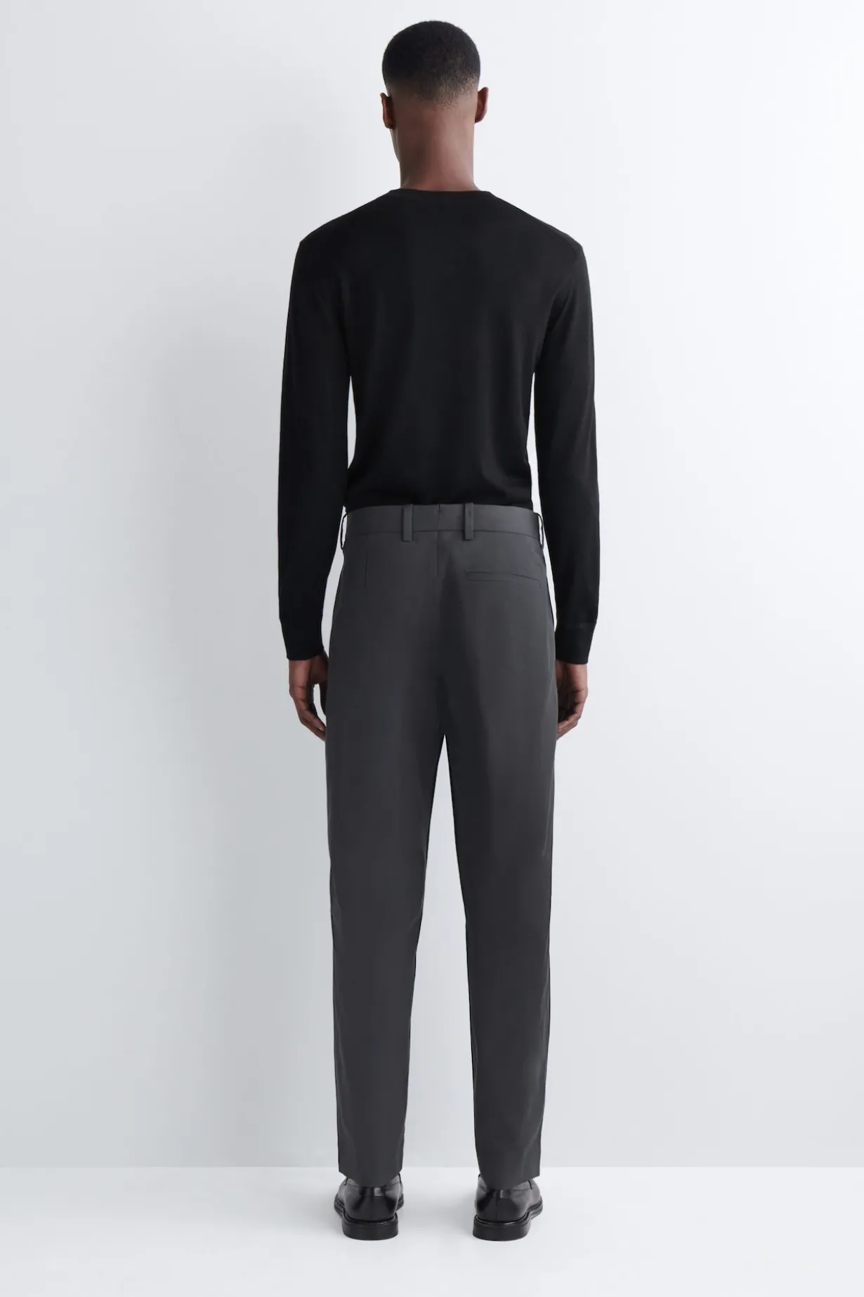 COTTON REGULAR-FIT TAPERED CHINOS