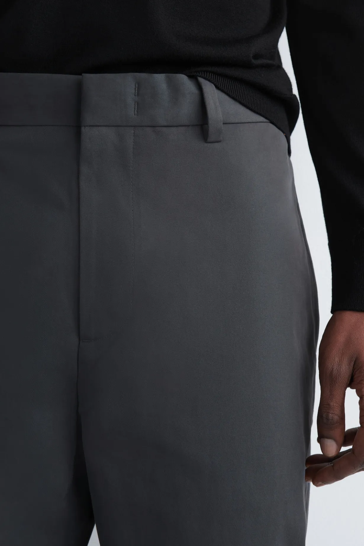 COTTON REGULAR-FIT TAPERED CHINOS