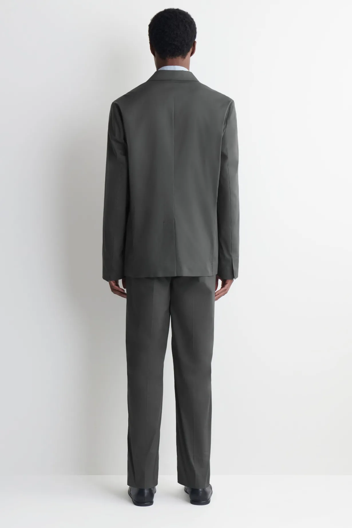 COTTON SLIM-FIT PANTS