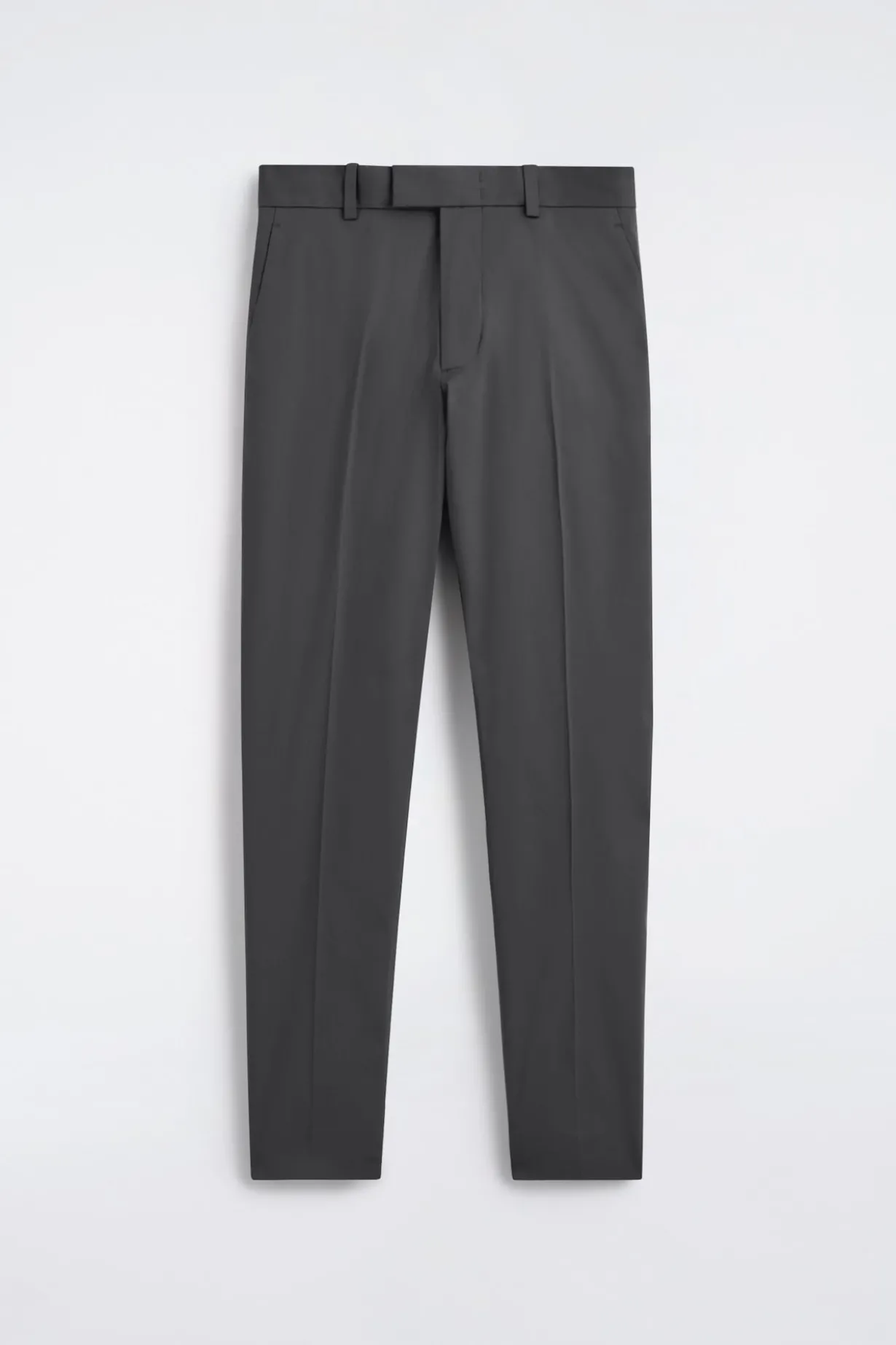 COTTON SLIM-FIT PANTS