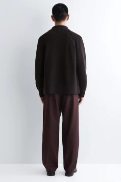 COTTON STRAIGHT-LEG CHINOS