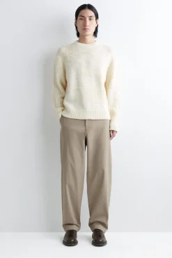 COTTON STRAIGHT-LEG CHINOS