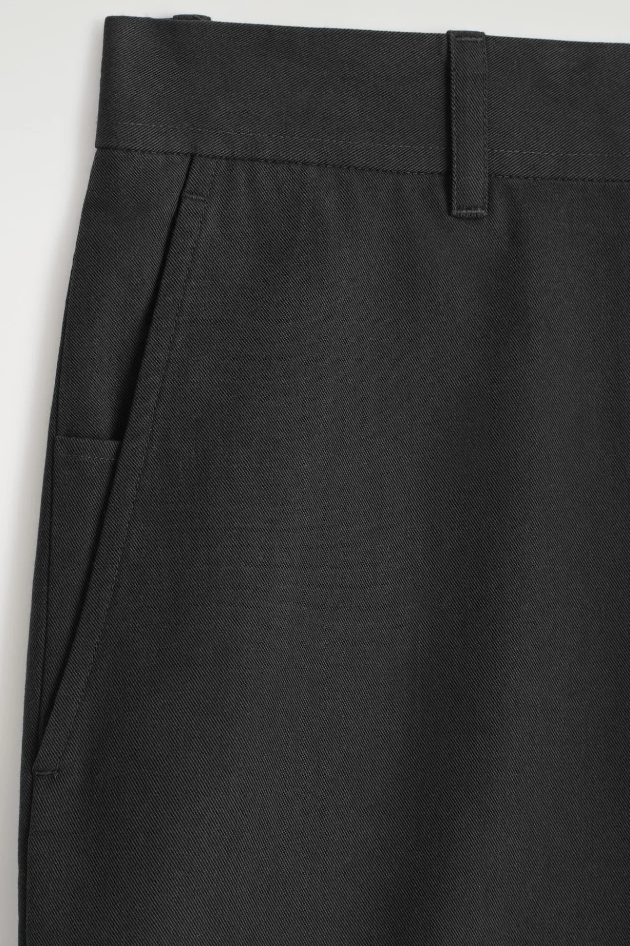 COTTON STRAIGHT-LEG CHINOS