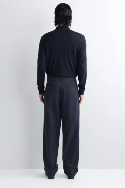 COTTON STRAIGHT-LEG CHINOS