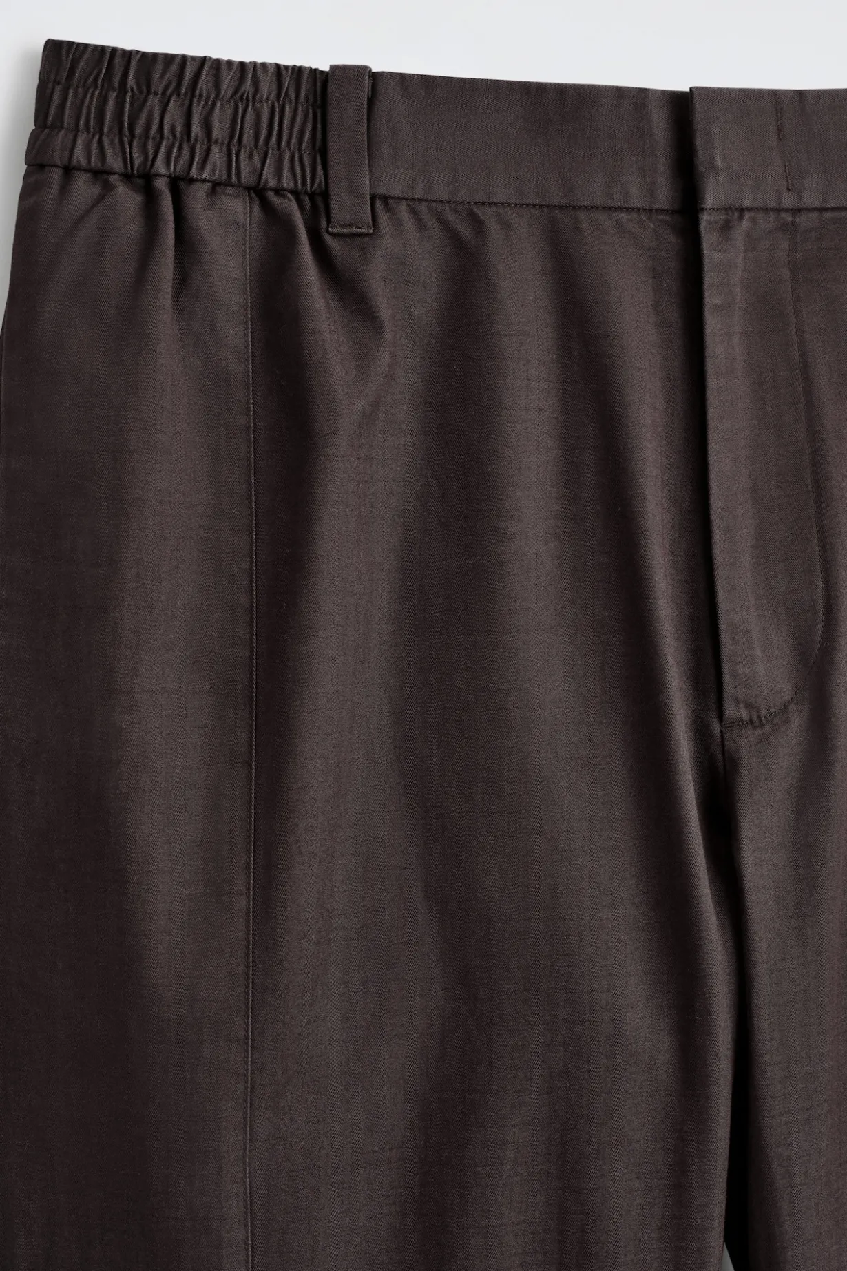COTTON STRAIGHT-LEG PANTS