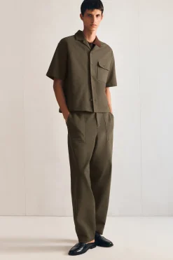 COTTON UTILITY SHIRT