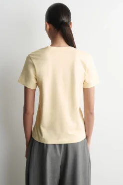 COTTON V-NECK T-SHIRT
