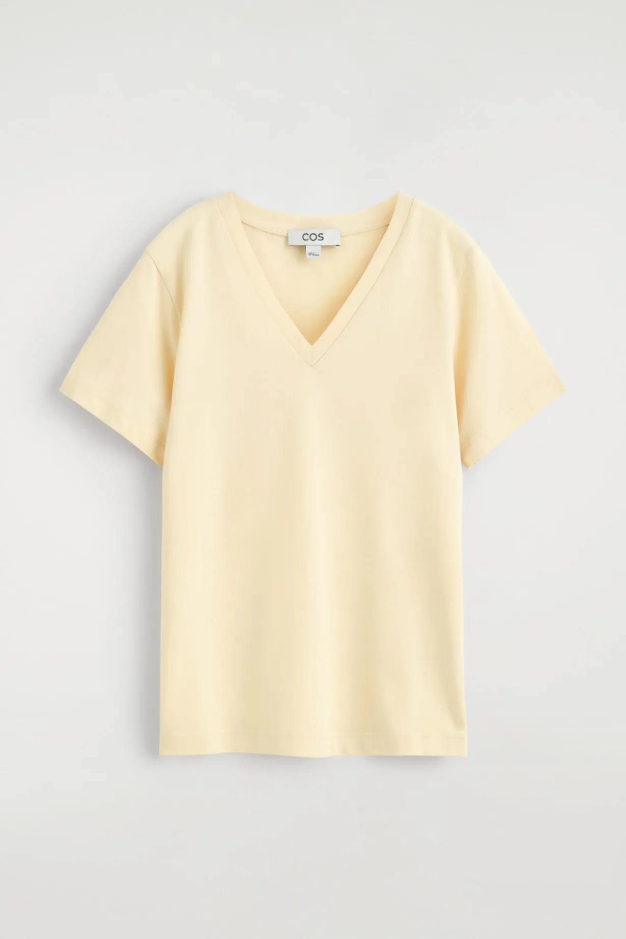 COTTON V-NECK T-SHIRT