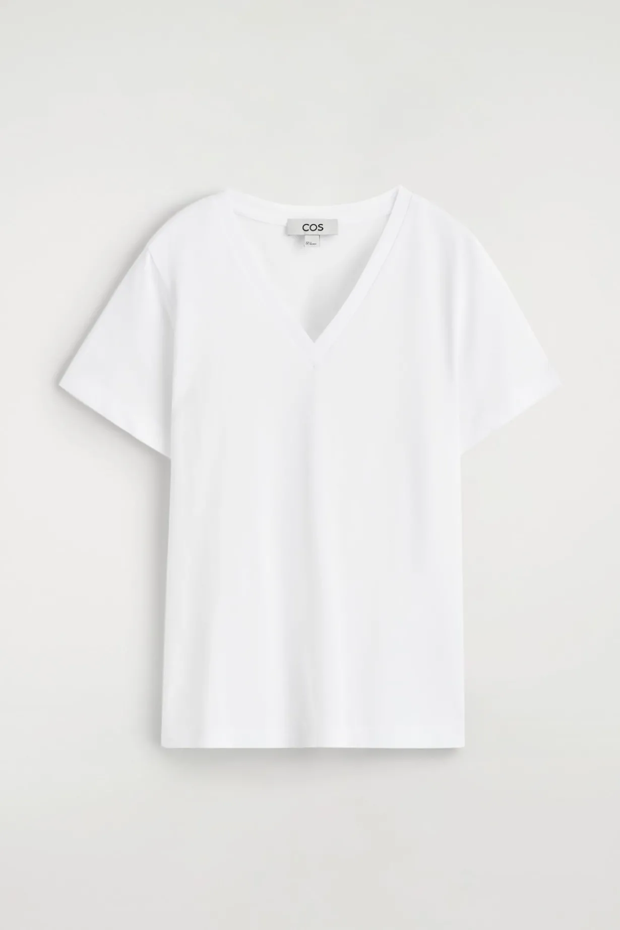 COTTON V-NECK T-SHIRT