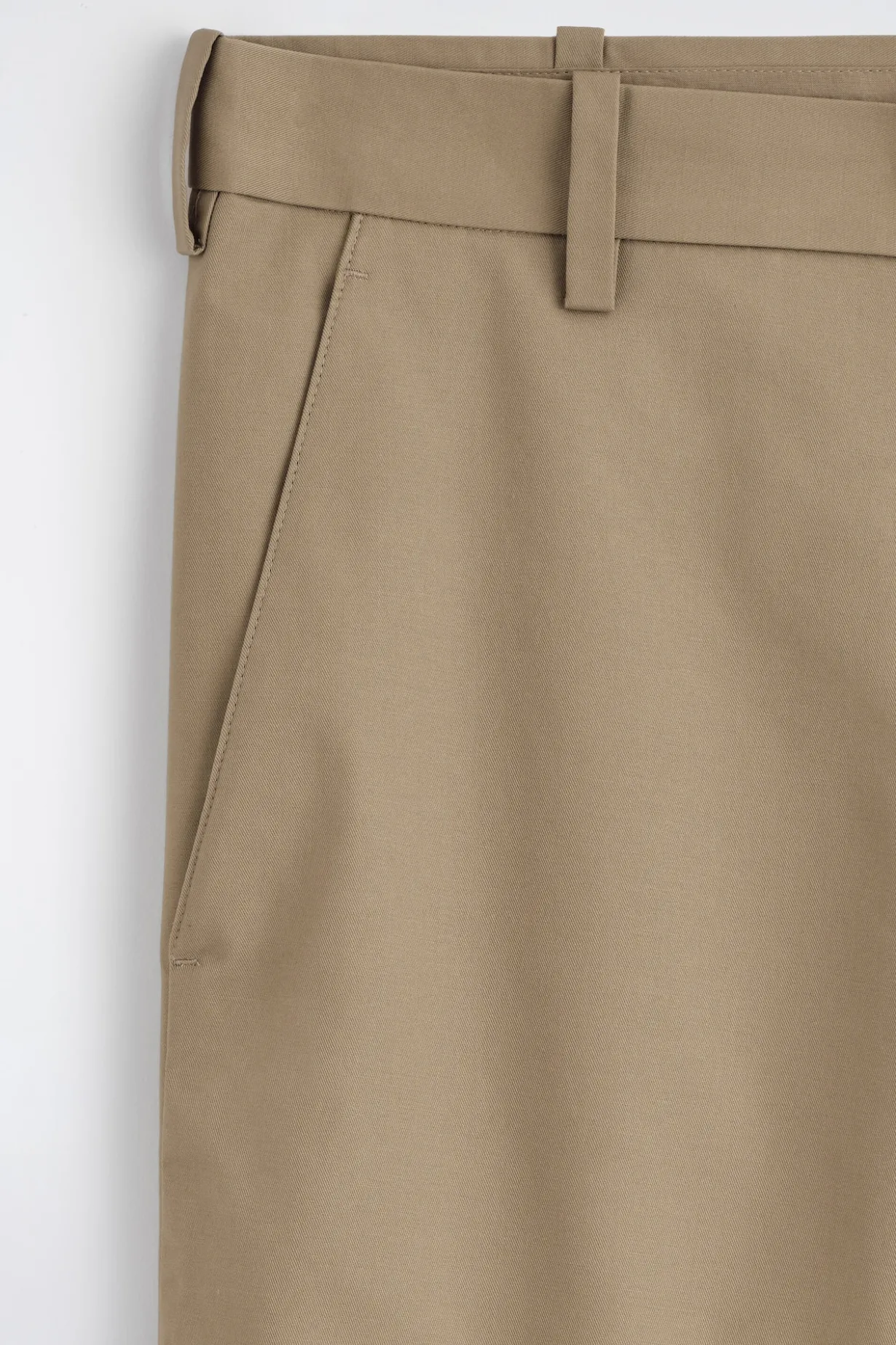 COTTON WIDE-LEG PANTS