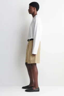 COTTON-TWILL CHINO SHORTS