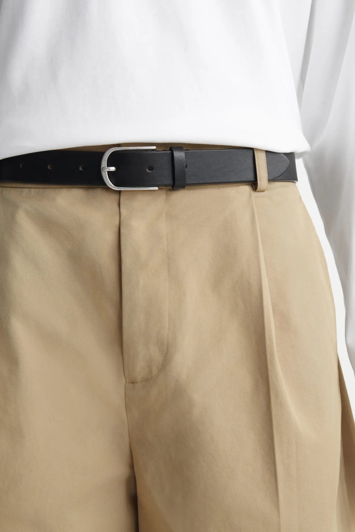 COTTON-TWILL CHINO SHORTS