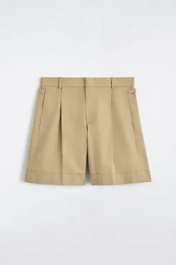COTTON-TWILL CHINO SHORTS