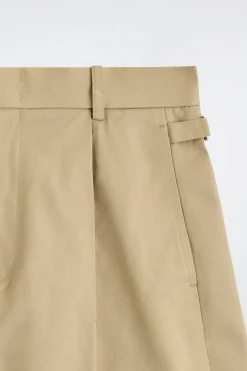 COTTON-TWILL CHINO SHORTS