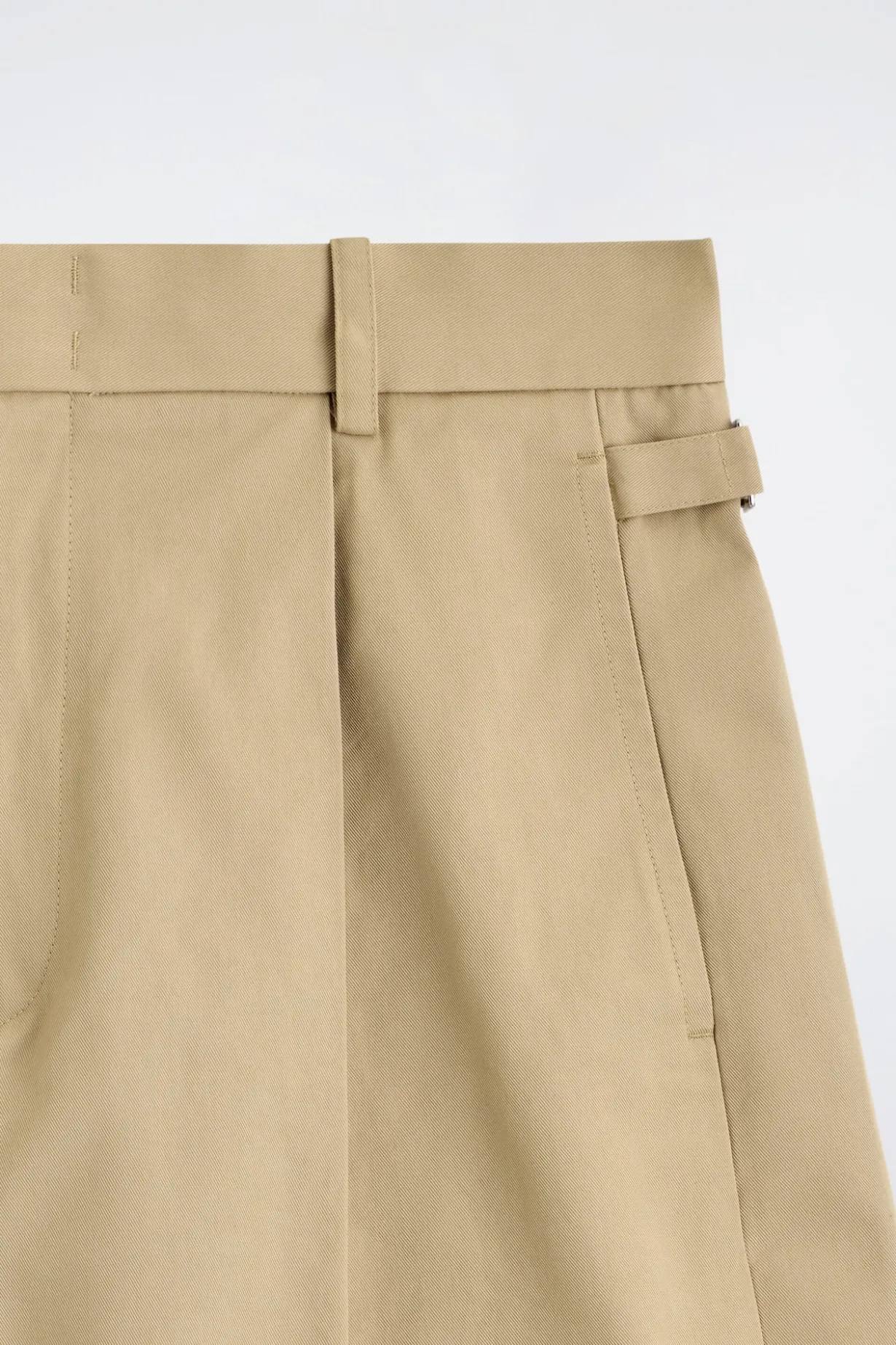 COTTON-TWILL CHINO SHORTS