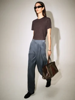 CREW-NECK LINEN T-SHIRT
