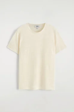 CREW-NECK LINEN T-SHIRT