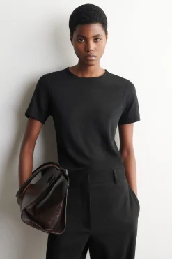CREW-NECK LINEN T-SHIRT