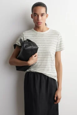 CREW-NECK LINEN T-SHIRT