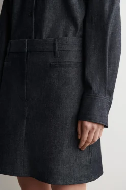 DENIM MINI SKIRT