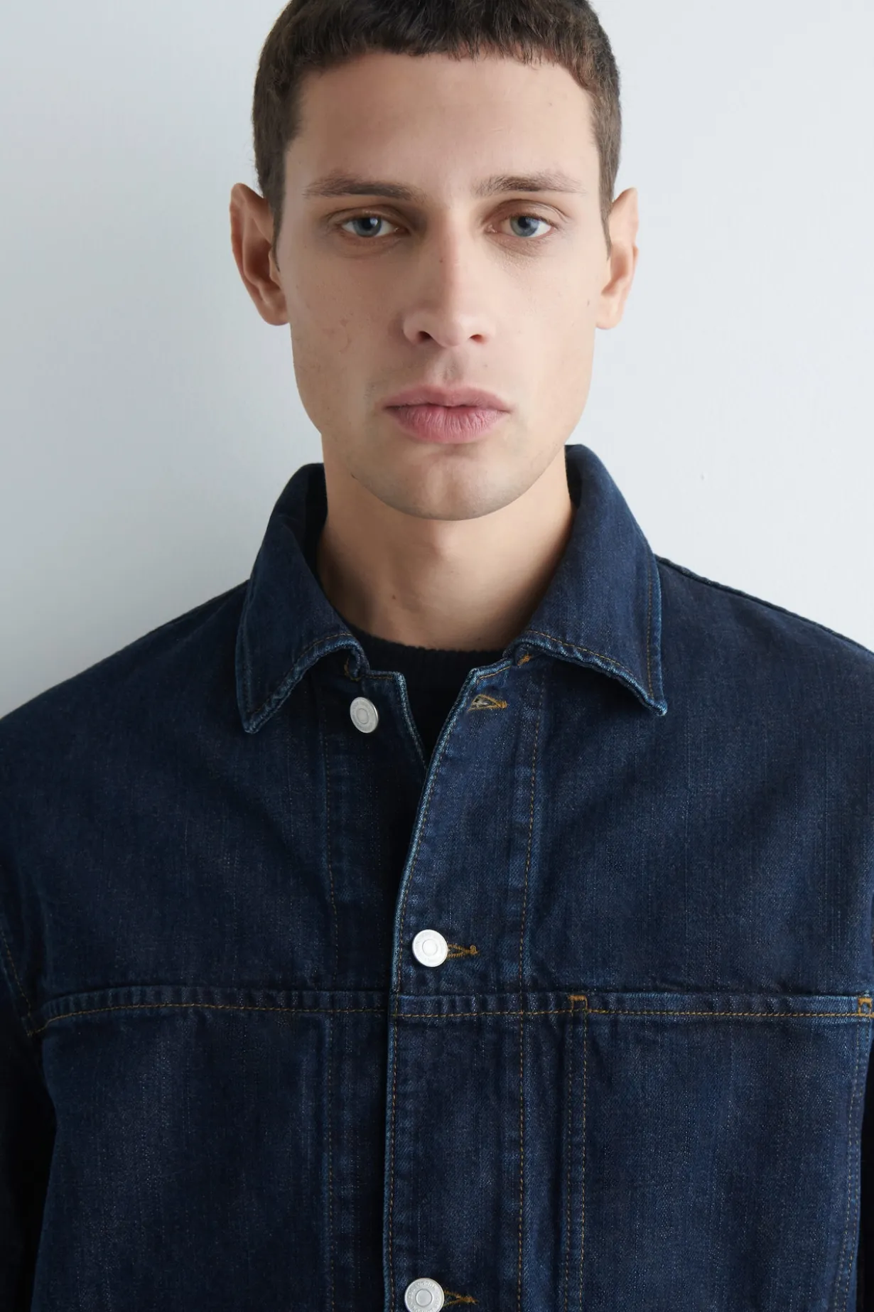 DENIM OVERSHIRT