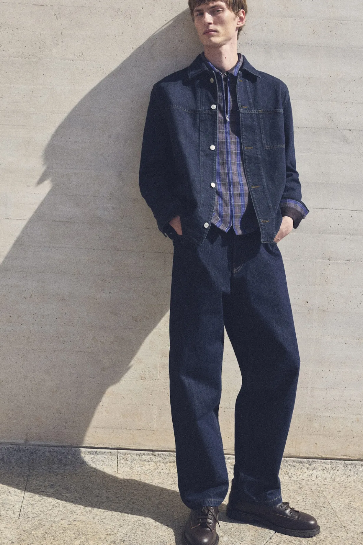 DENIM OVERSHIRT