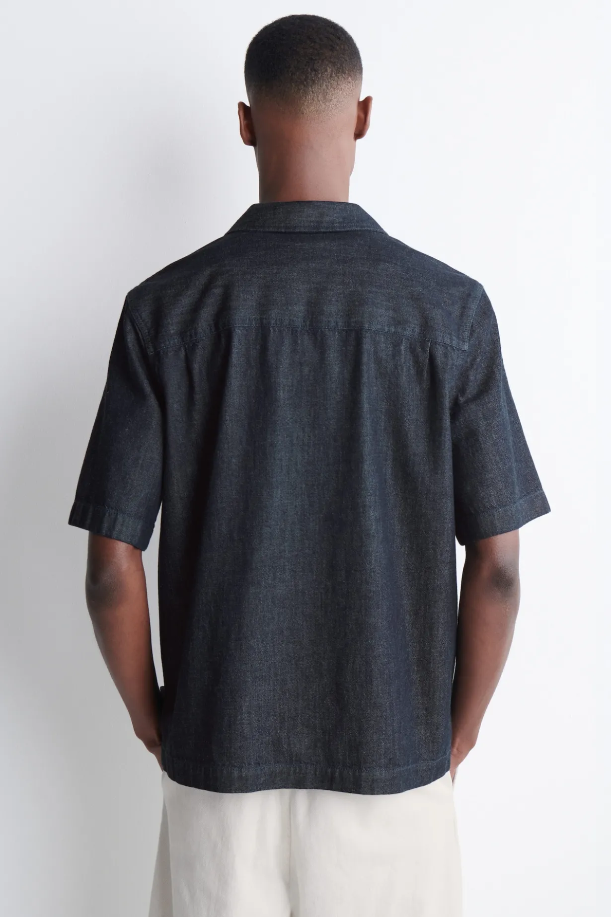 DENIM POPOVER SHIRT