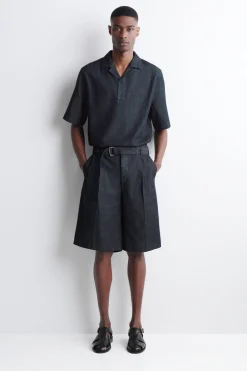 DENIM POPOVER SHIRT