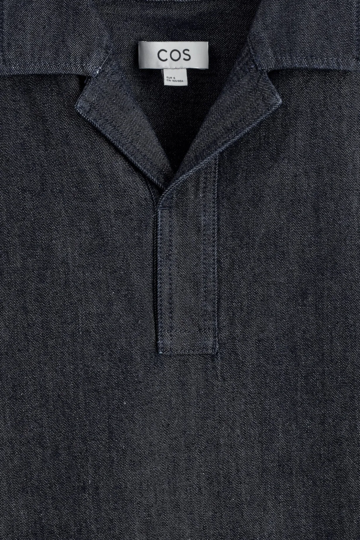 DENIM POPOVER SHIRT