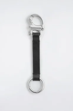 DOUBLE-ENDED LEATHER LANYARD