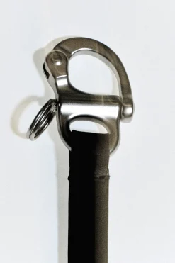 DOUBLE-ENDED LEATHER LANYARD