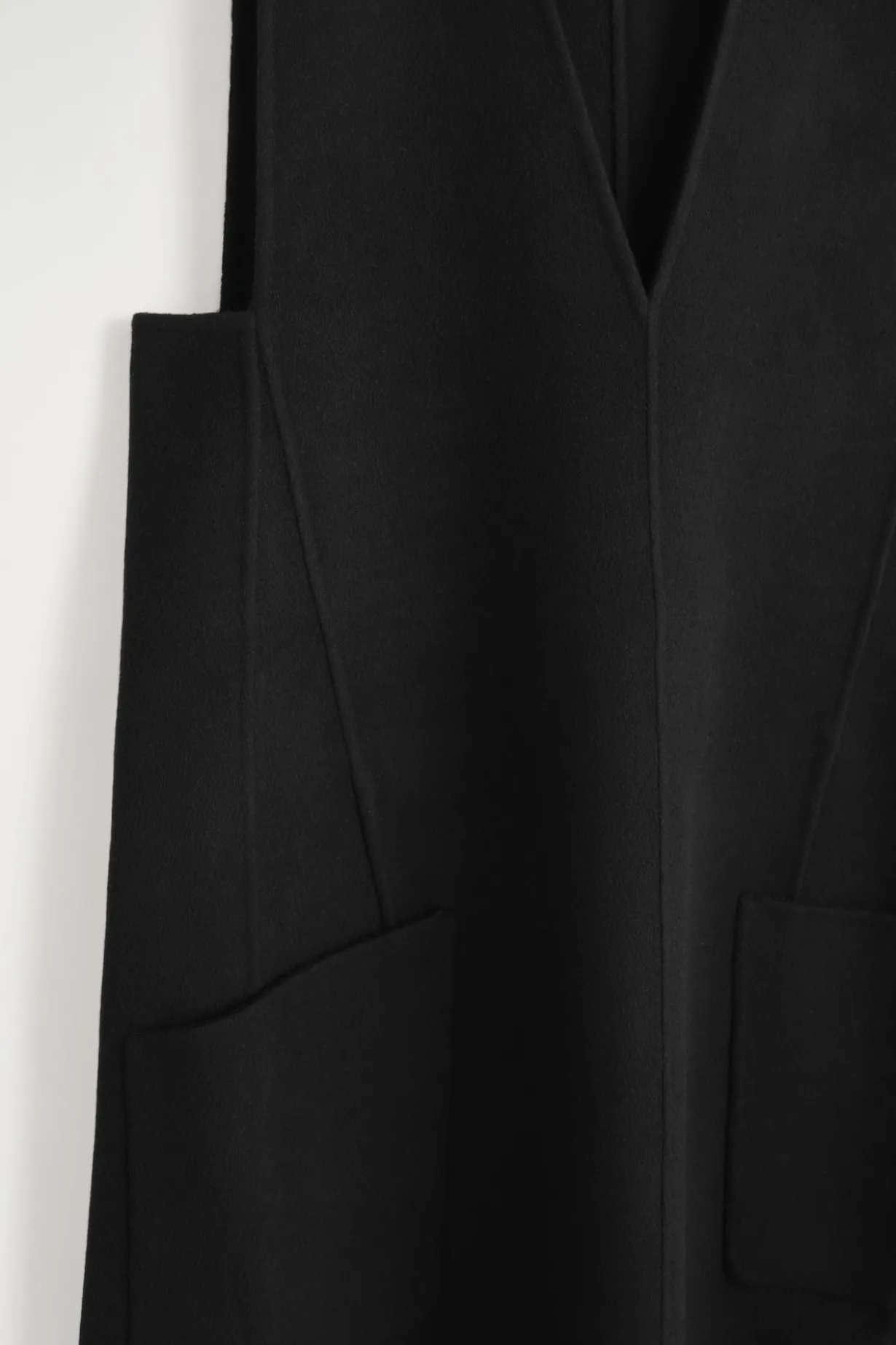 DOUBLE-FACED MERINO WOOL DRESS