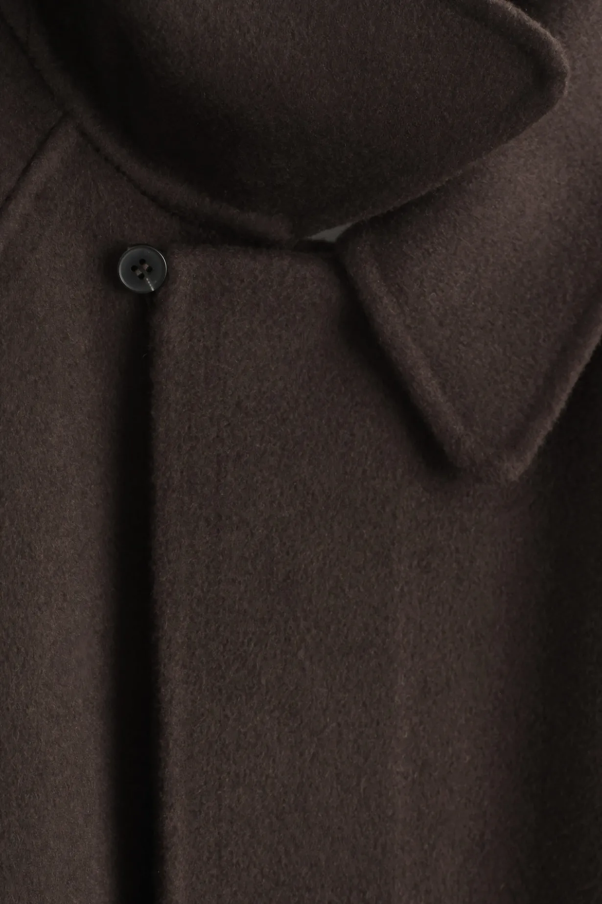 DOUBLE-FACED WOOL LONG CAR COAT