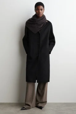 DOUBLE-FACED WOOL LONG COAT