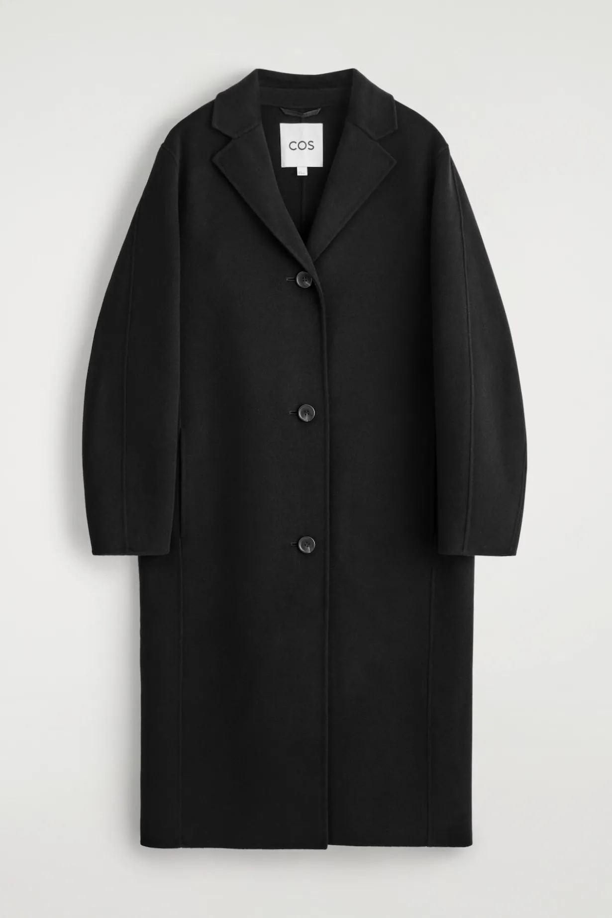 DOUBLE-FACED WOOL LONG COAT