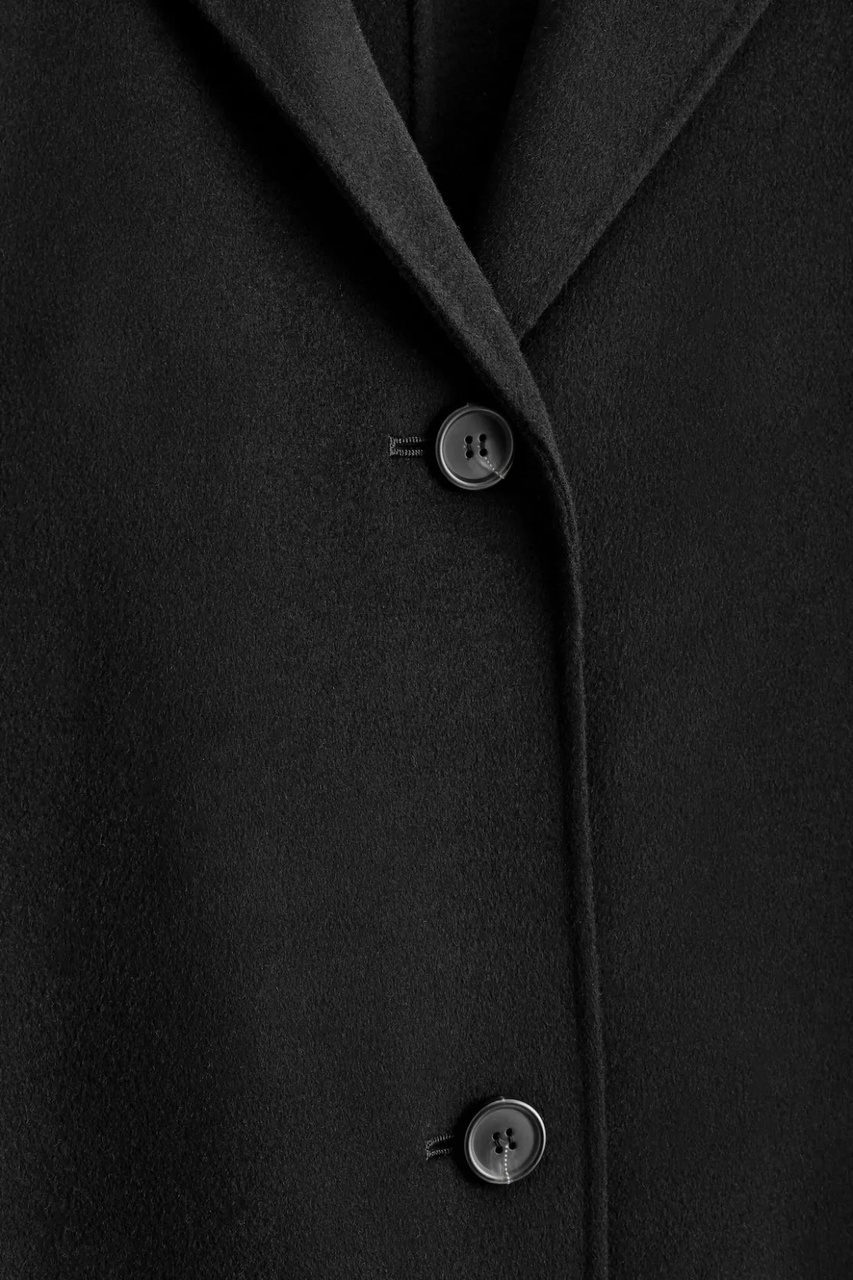 DOUBLE-FACED WOOL LONG COAT
