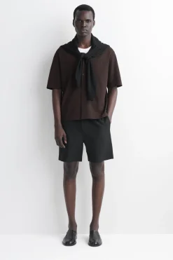 ELASTICATED COTTON SHORTS