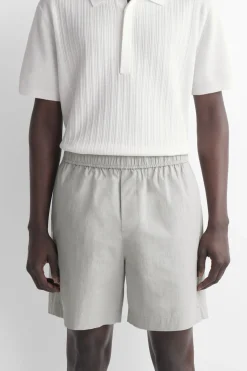 ELASTICATED COTTON SHORTS
