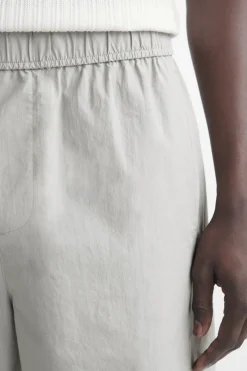 ELASTICATED COTTON SHORTS