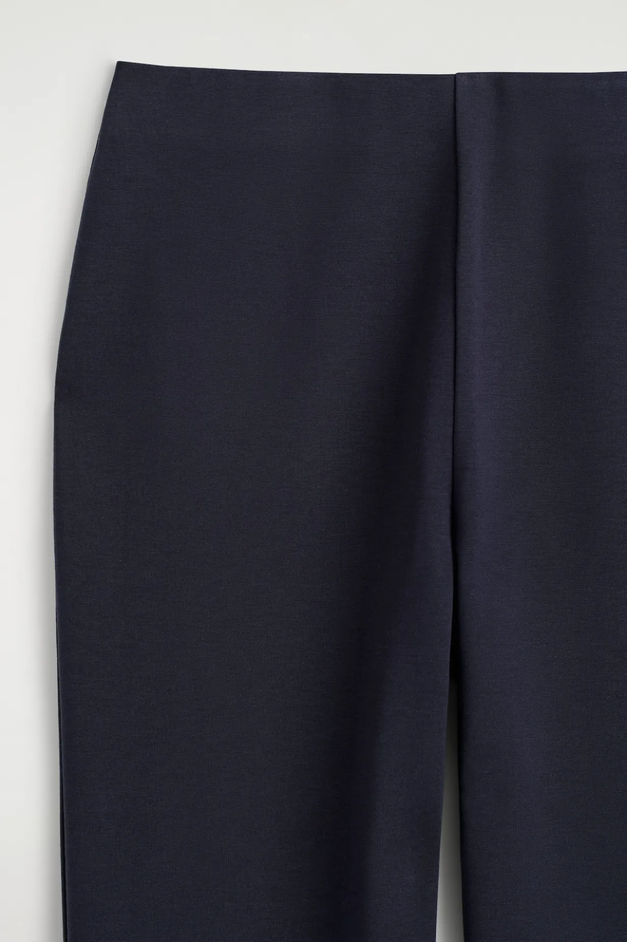 ELASTICATED STRAIGHT-LEG JERSEY PANTS