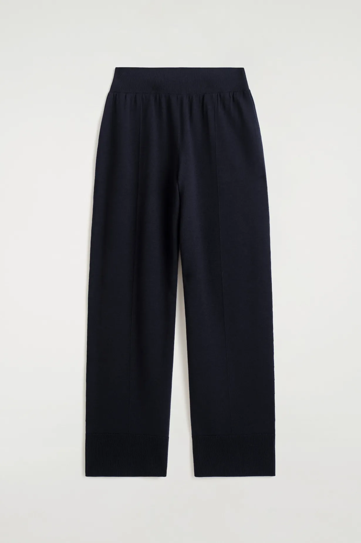 ELASTICIZED MERINO WOOL PANTS
