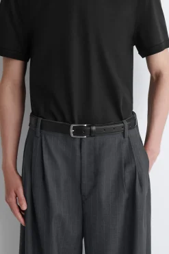 EMBOSSED LEATHER BELT
