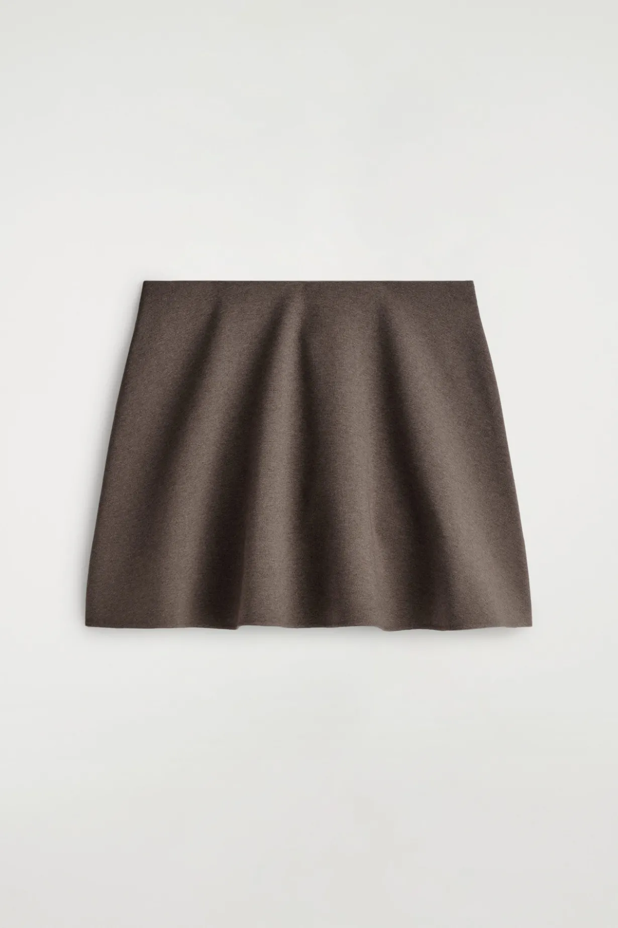 FLARED JERSEY MINI SKIRT