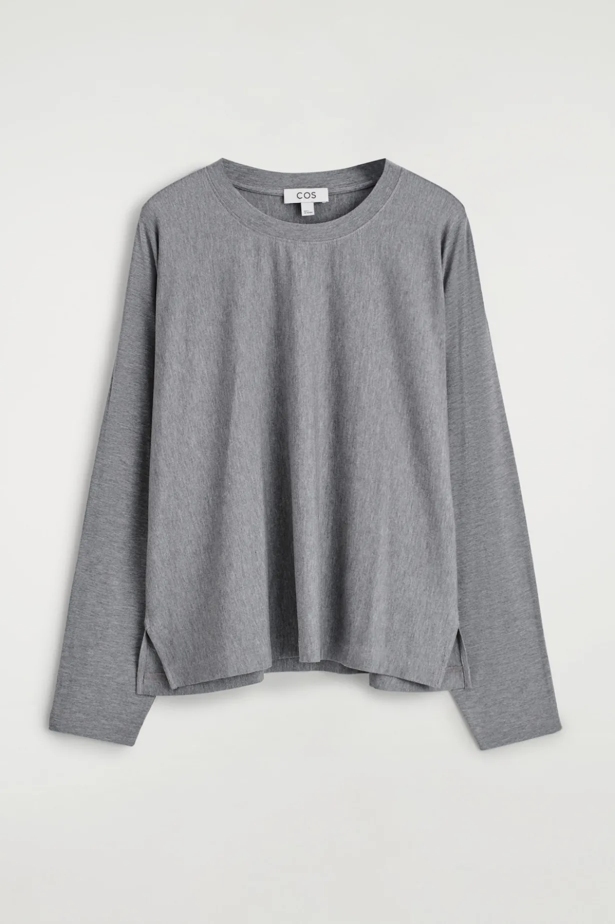 FLUID JERSEY LONG-SLEEVED TOP