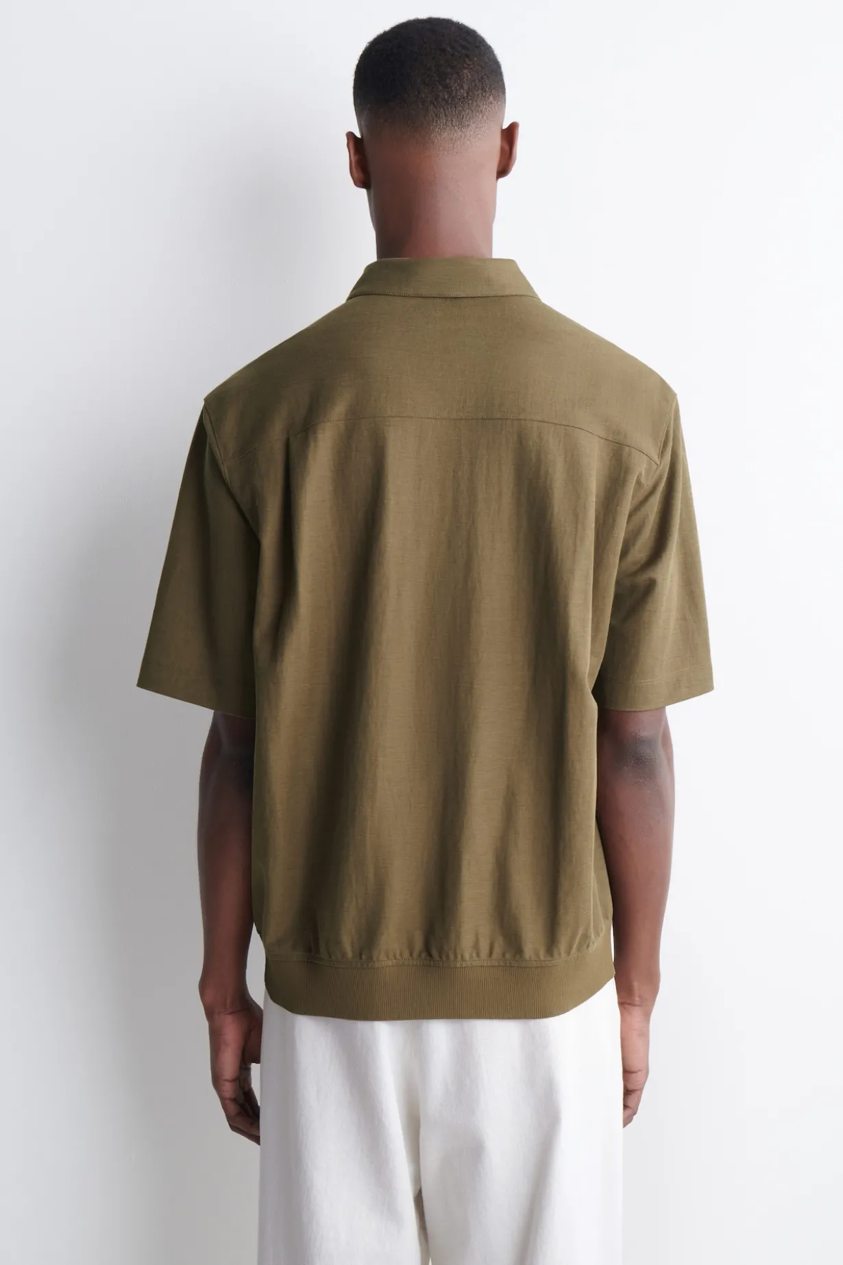 FLUID JERSEY POLO SHIRT